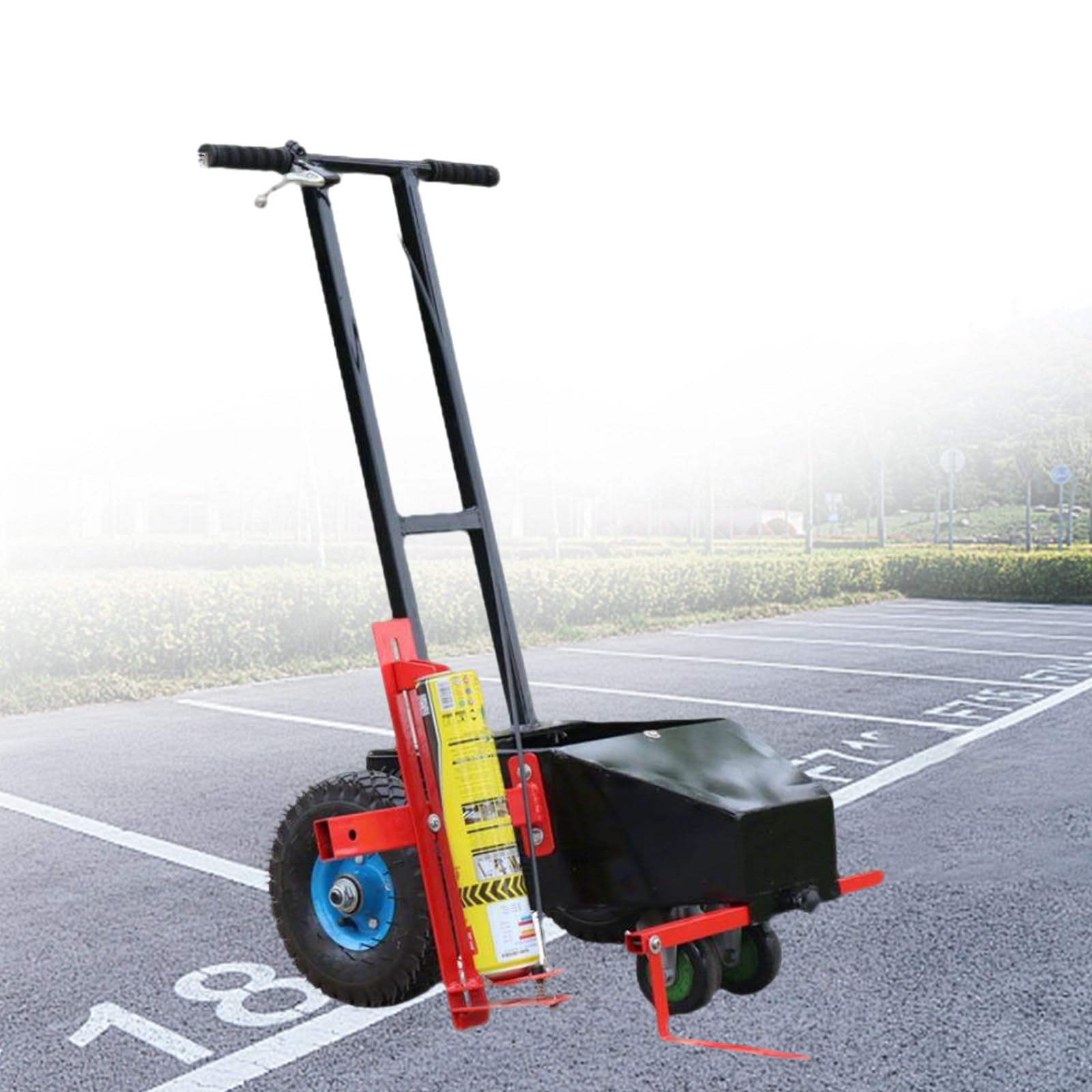 Machine de marquage de Lignes,marquage au Sol,Largeur : 5-18 cm, pour écoles,Surfaces Industriel,marquage de sécurité,tracé de Lignes Droites/Courbes/Cercles A-Windproof