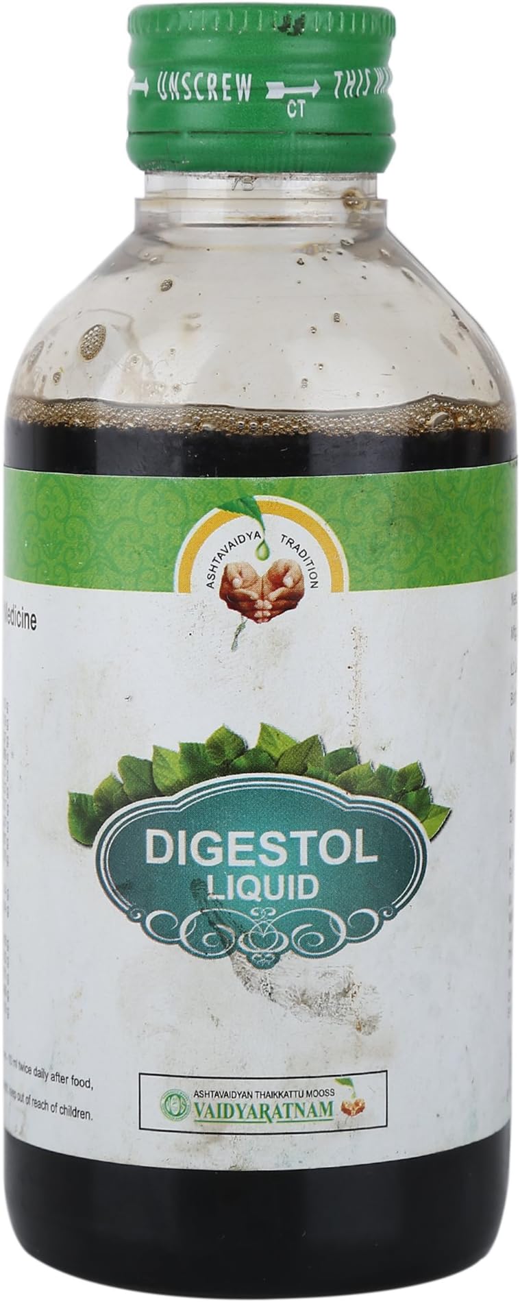VAIDYARATNAM Digestol Liquid -200 ML with Free Pachak Methi