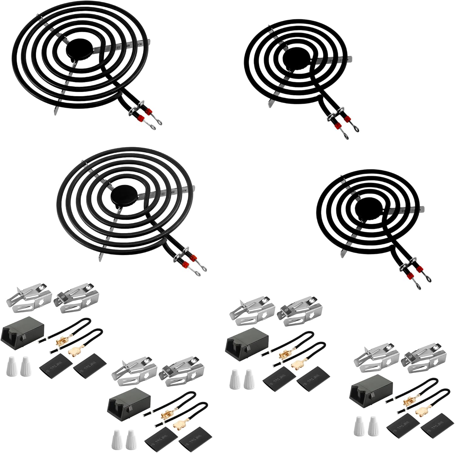 Fetechmate MP22YA Electric Range Burner Element Unit Set