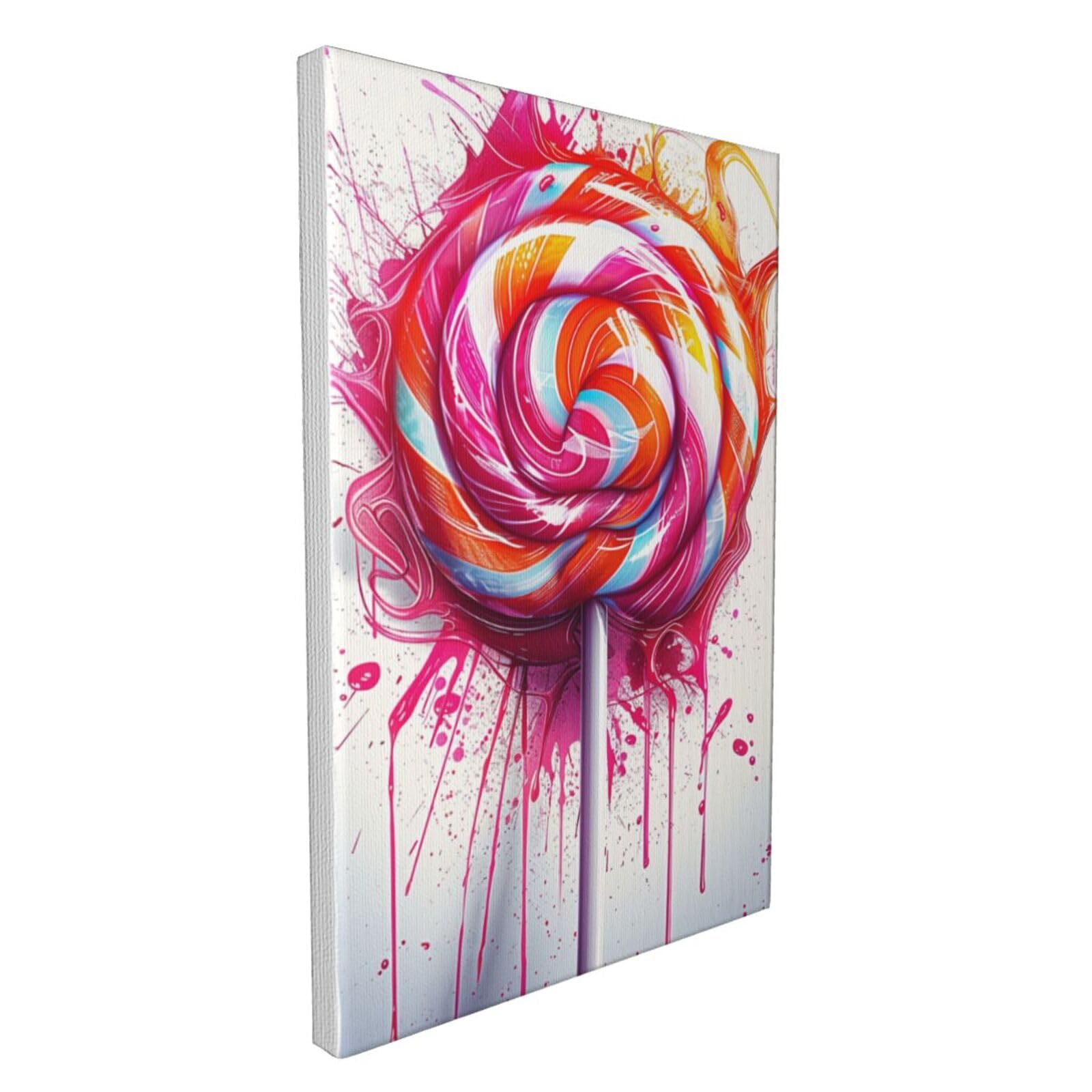 Amazon.com: MA6GE8DE Oil Paintings On Canvas Lolli,Bedroom,Candy