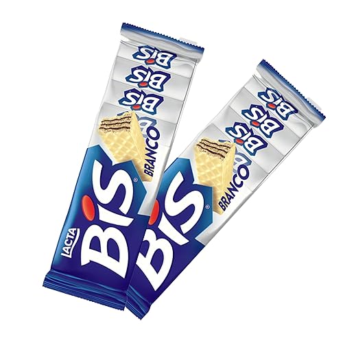 Bis Chocolate Wafers Lacta Brazilian Corner Bundle 2 unidades  Oblea Rechado Bis Lacta 4.94 oz (4.9 onzas)  Paquete de 2 Brazilian Corner Bundle disponible en Yaxa Colombia