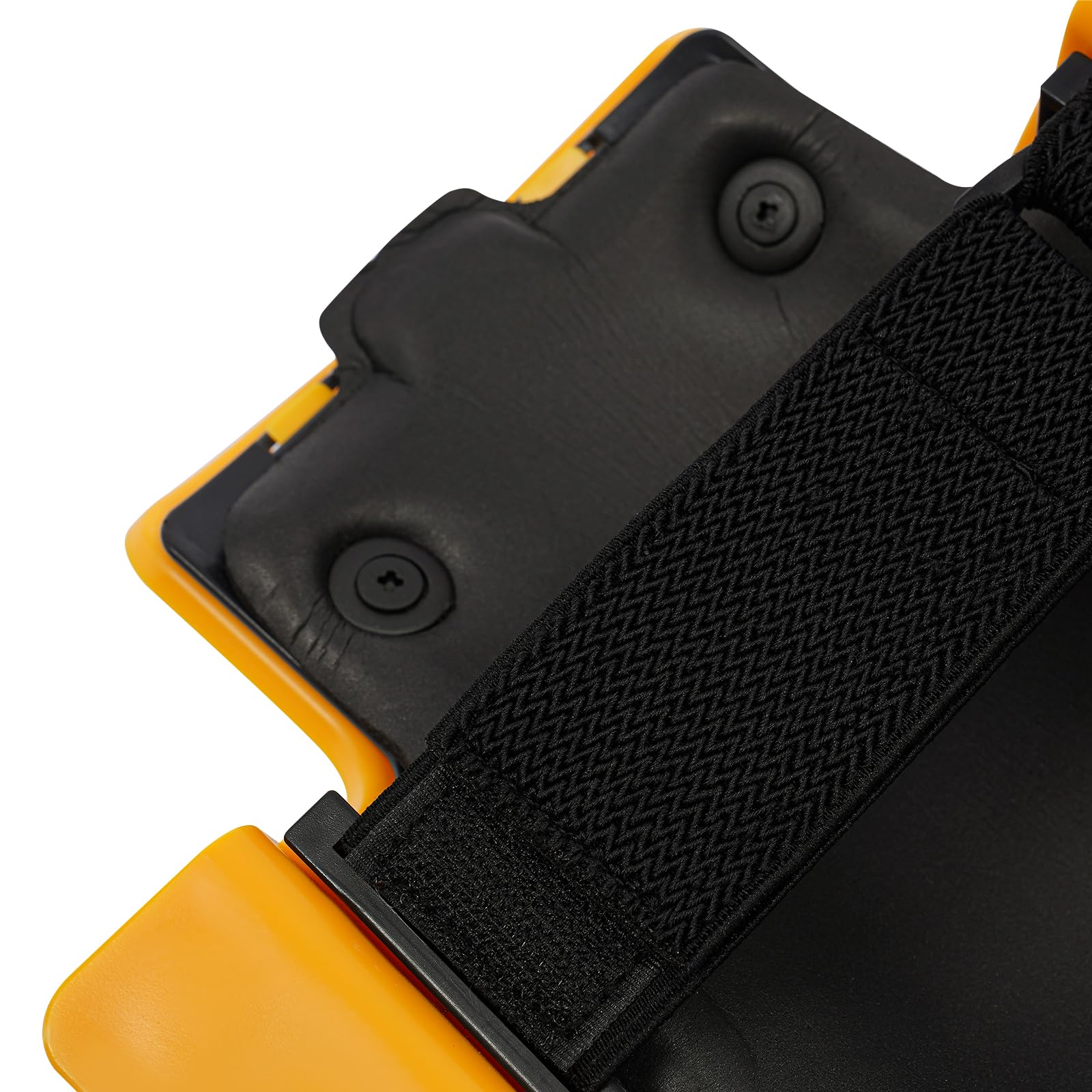 WooDerson Rodilleras giratorias, 2 unidades de rodilleras giratorias para el trabajo, rodilleras deslizantes flexibles con correas ajustables, rotación de 360 grados, para el trabajo en construcción