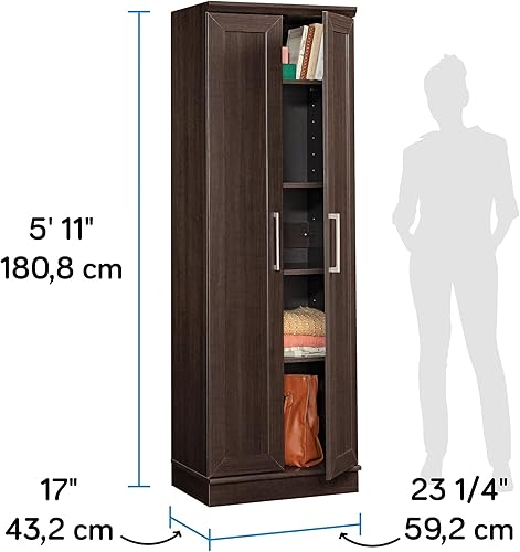 Miniatura 3 de Sauder HomePlus Storage Cabinet/ Pantry cabinets, Dakota Oak finish Roble Dakota,Roble Siena,Arce Pací,Roble salado,Blanco
