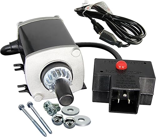 Tecumseh Starter 37000 Nuevo reemplazo 120V 16 dientes CCW soplador de nieve para Ariens Tecumseh LH OH HMSK OHM110 HM70 HMXL70 Varios años 72403600