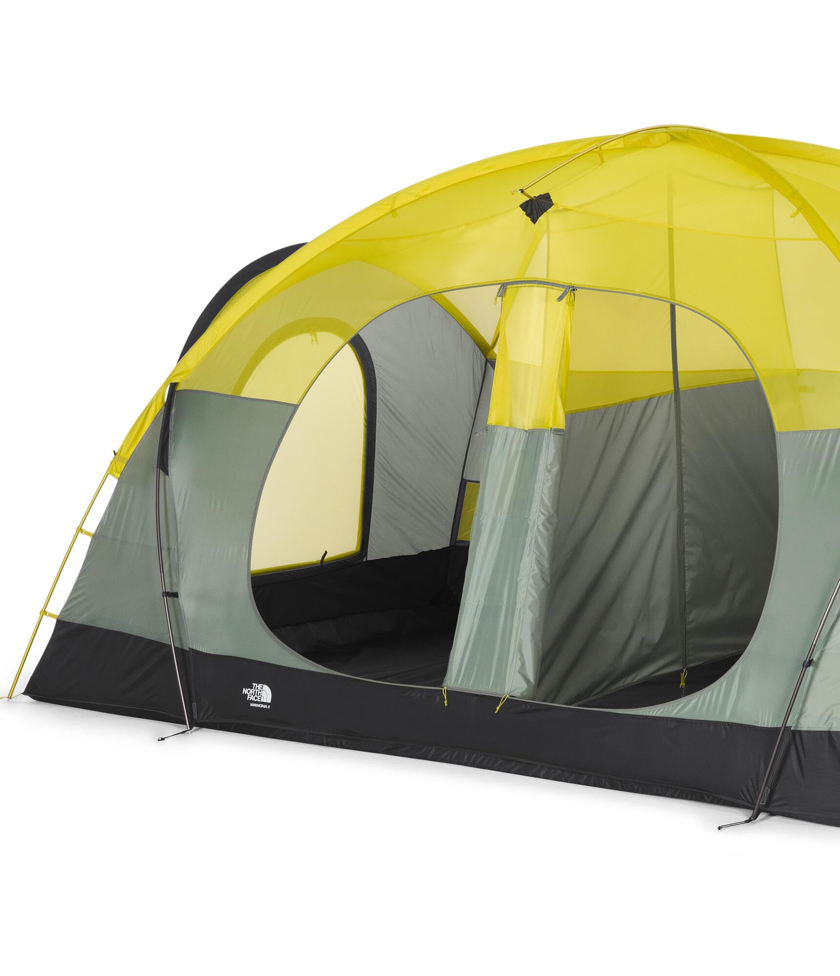 THE NORTH FACE Wawona 8 Tent | Eight Person Camping Tent, Water Repellent, Spacious & Easy to Set Up, Attached Vestibule Area