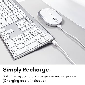 Apple - MCC　キーボード&amp;マウス Amazon.com: Macally Premium Bluetooth Keyboard and Mouse for