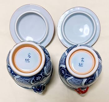 染付祥瑞三角湯呑　有田焼清六作　価格改訂3 染付祥瑞三角湯呑 有田焼清六作 価格改訂3 - メルカリ