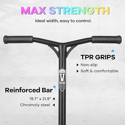 Miniatura 3 de V2 Pro Trick Scooters, scooter de acrobacias para niños de 6 a 12 años y adolescentes  Scooter completo para principiantes e intermedios de estilo