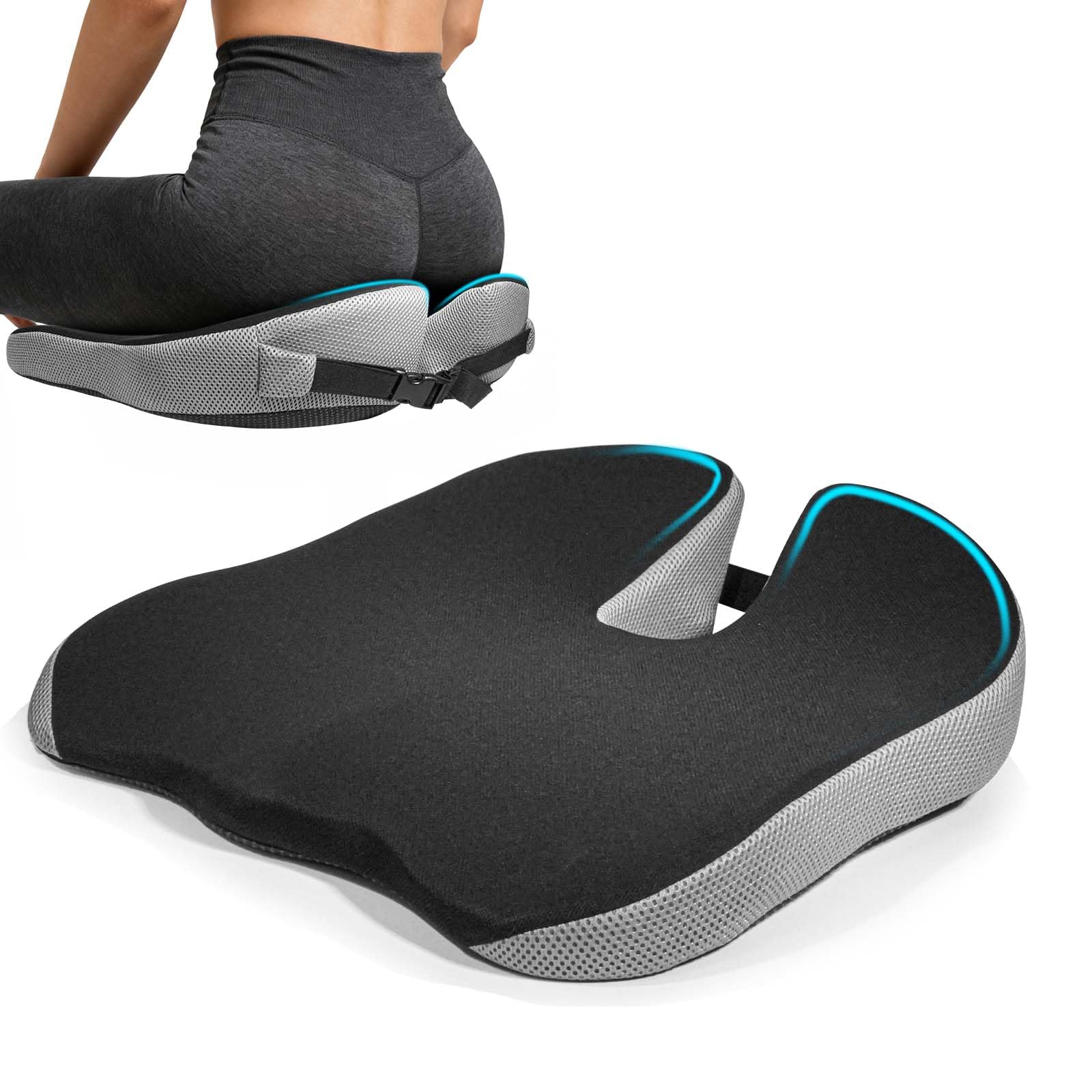 BANKQF Extra Large Wedge Car Seat Cushion