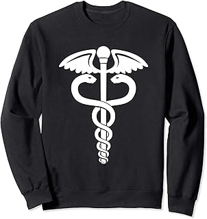 Bastone di Asclepio EMT Paramedico RN Felpa