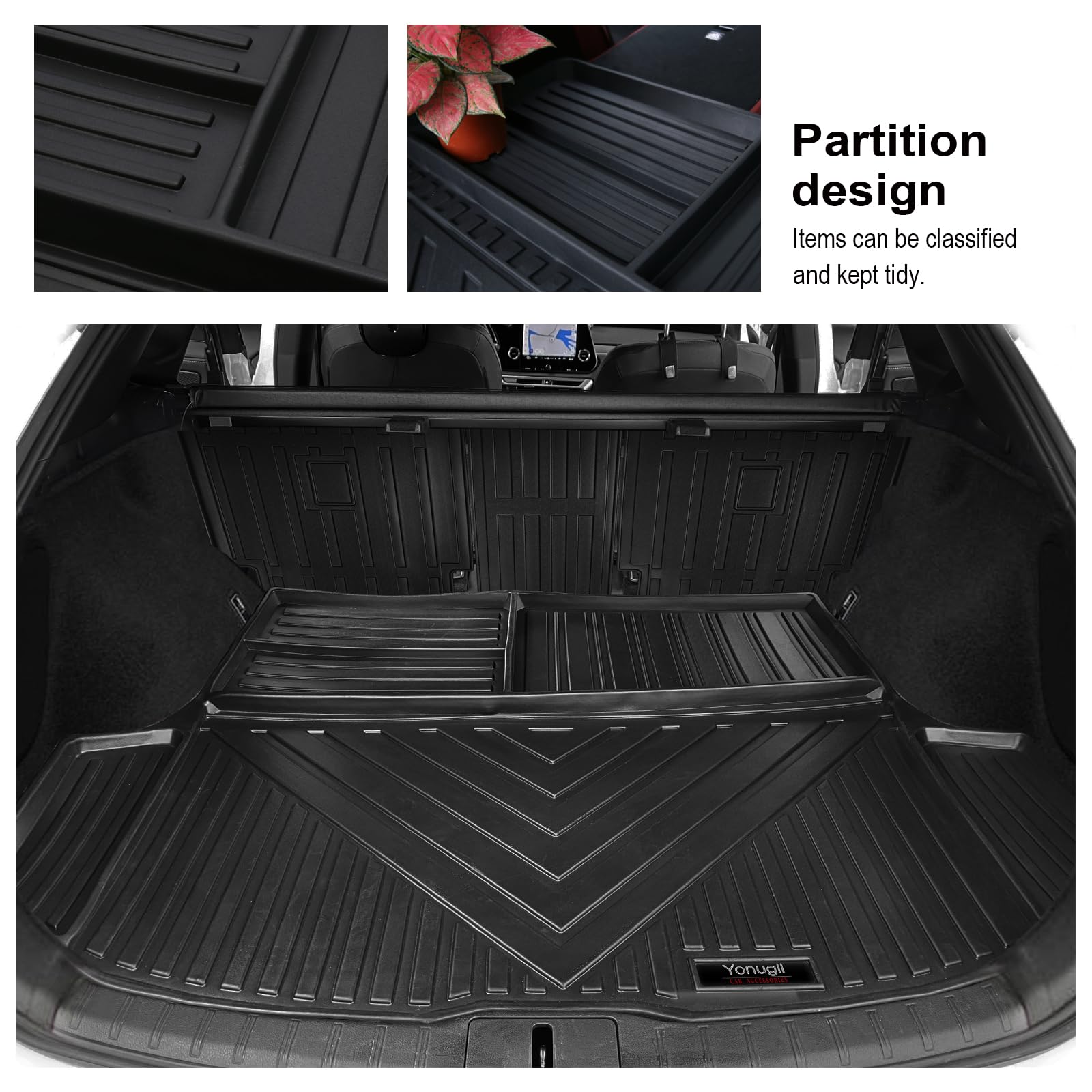 Set Tappetini Auto TPE Per Ford Explorer 2020-2024 - Completo Set Tappetini Auto TPE Per Ford Explorer 2020-2024 - Completo