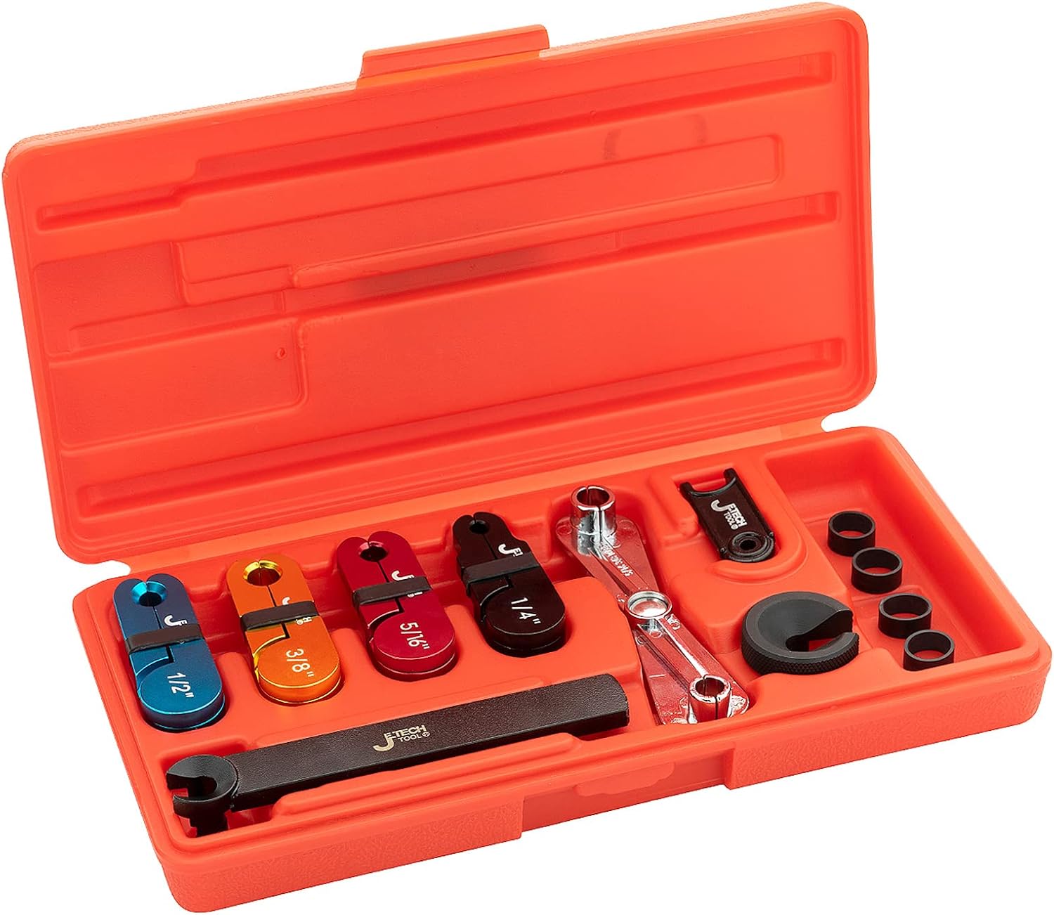 Jetech 12pcs Quick Disconnect Tool Kit for Automotive AC Fuel Line and Transmission Oil Cooler Line,Compatible with Chrysler, and GM