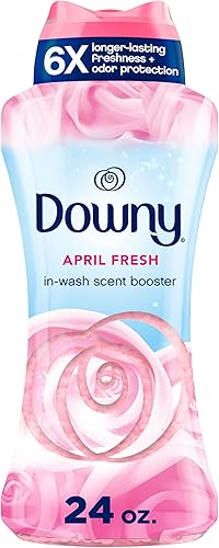 Downy Perlas potenciadoras de aroma de lavandería en lavado, April Fresh, 24 oz