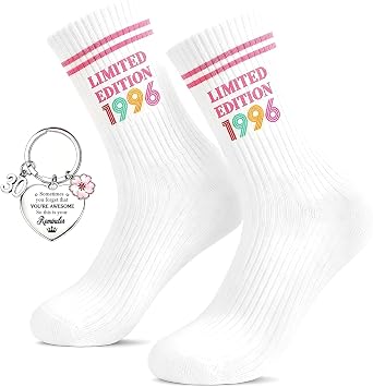 TUZELITA Birthday Gifts for Men Women - Socks Birthday Decoration for Him Her - Bday Gifts Idea for Friends Family Coworkers
