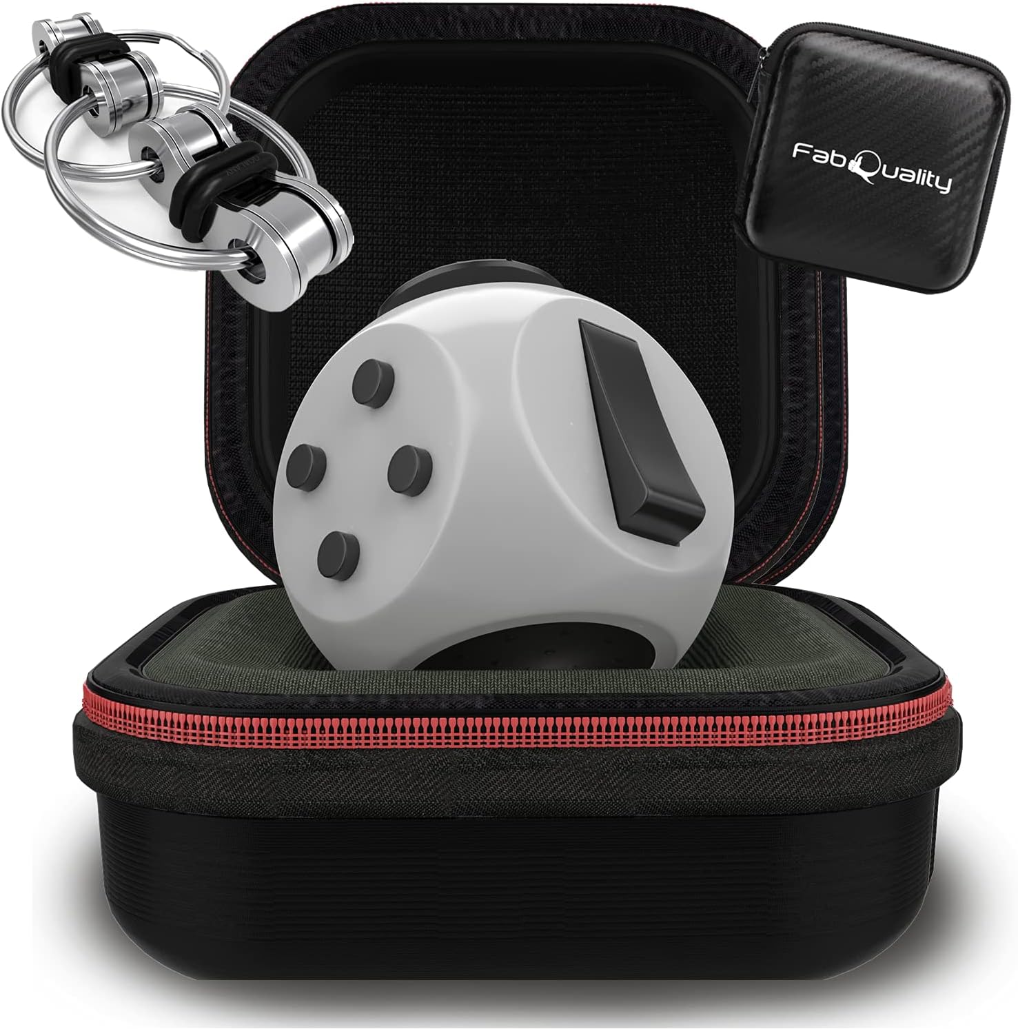 Amazon Com Fabquality Fidget Toys Steel Flipping Chain Premium Quality Fidget Cube Ball With Exclusive Protective Case Stress Relief Toy Black White Amazon Com Fabquality Fidget Toys Steel Flipping Chain Premium Quality Fidget Cube Ball With Exclusive Protective Case Stress Relief Toy Black White