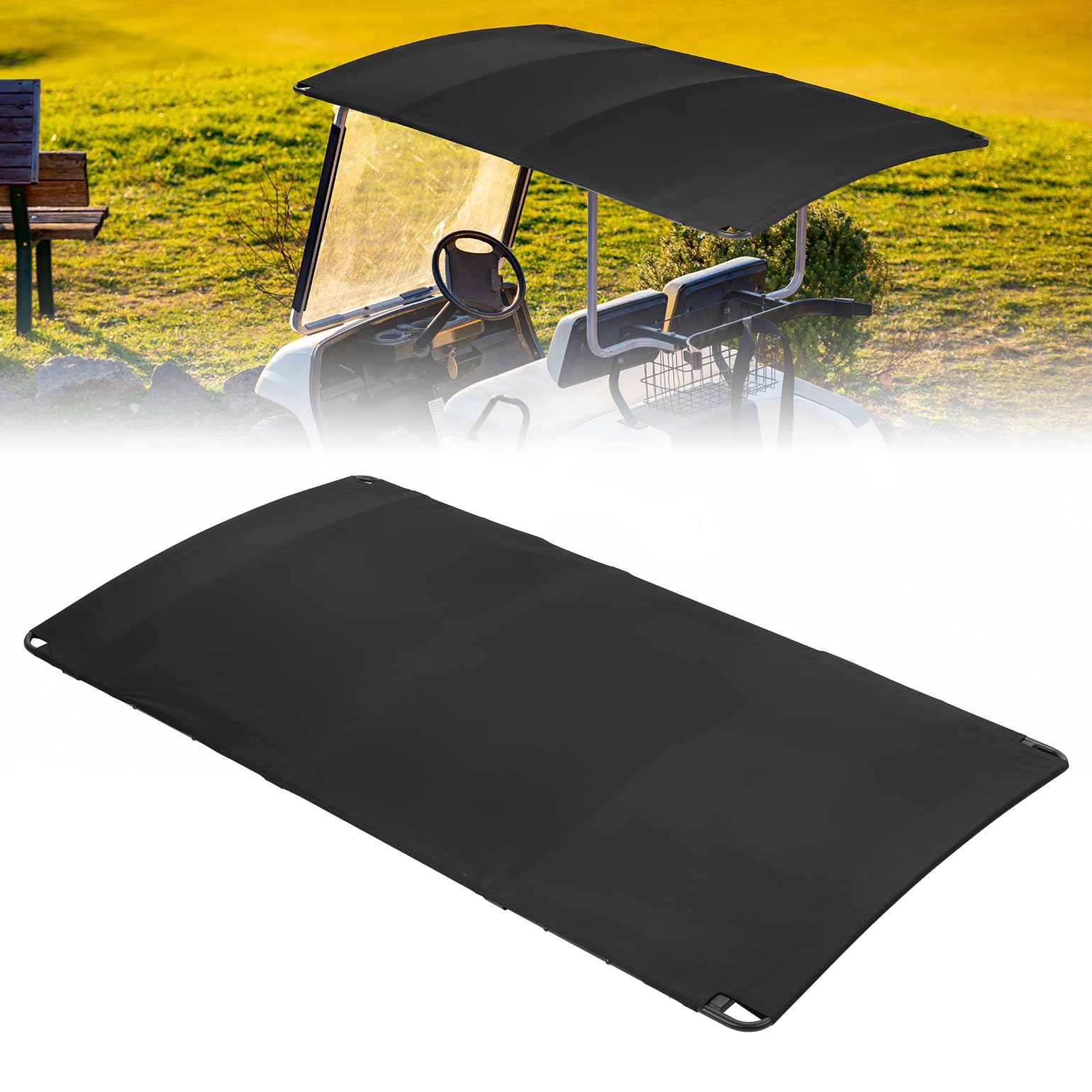 Amazon.com: KEMIMOTO Golf Cart Roof Canvas Sun Top, 85
