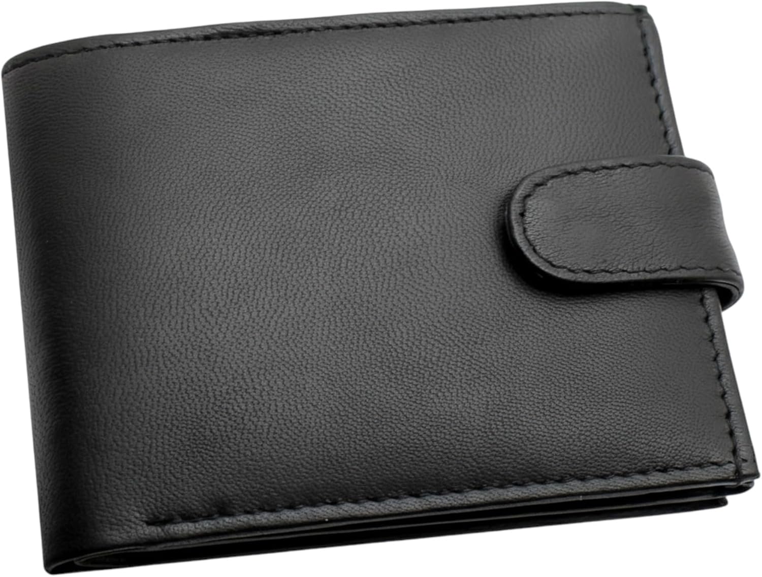 Men's Tri fold, Black, 12cm x 9cm