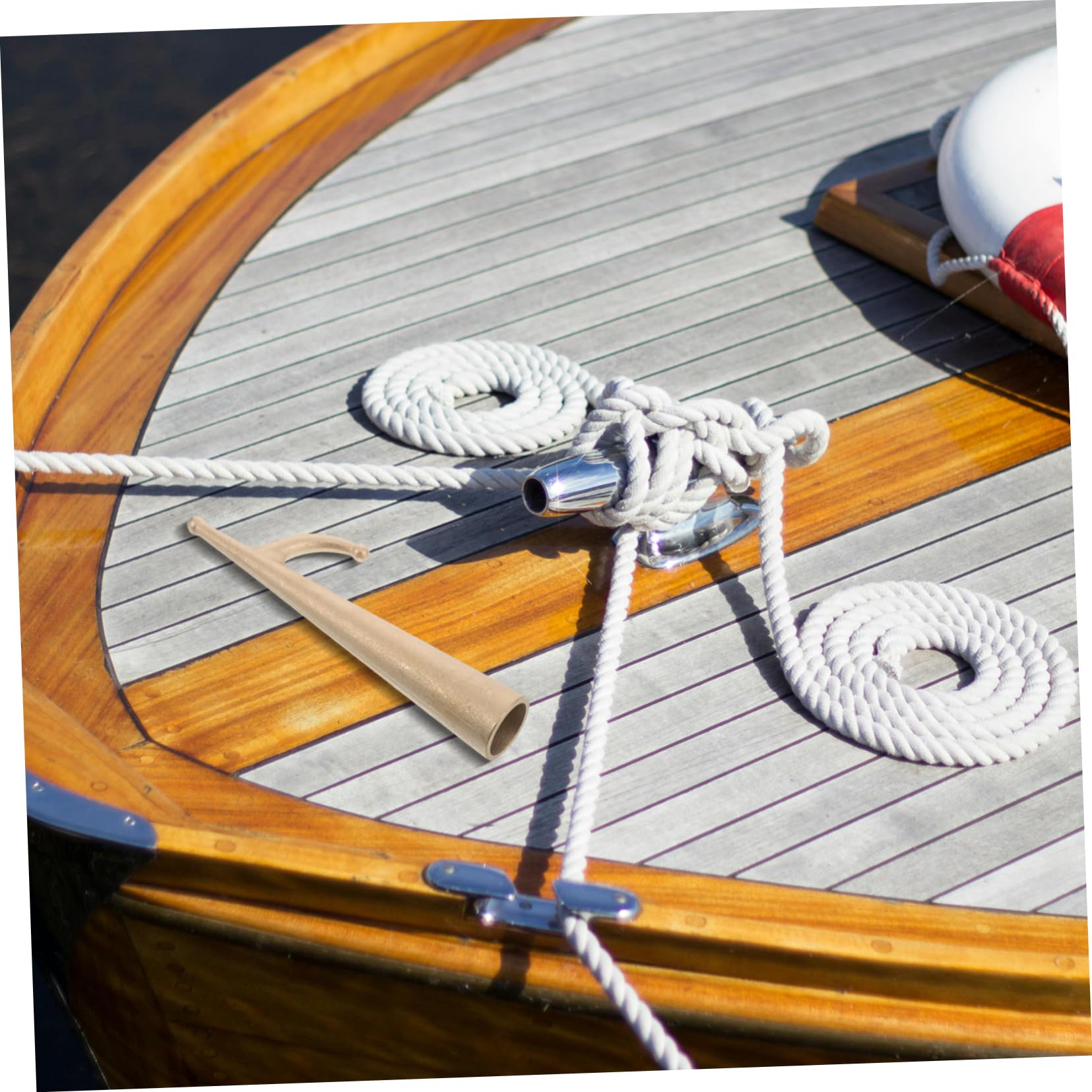 VANZACK Gaffe Vintage pour Bateau Kayak Radeau Canot Tête De Crochet Ancre Accessoires De Yacht Quincaillerie De Yacht