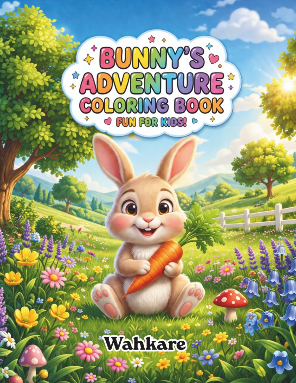 BUNNY's Adventure Coloring Book