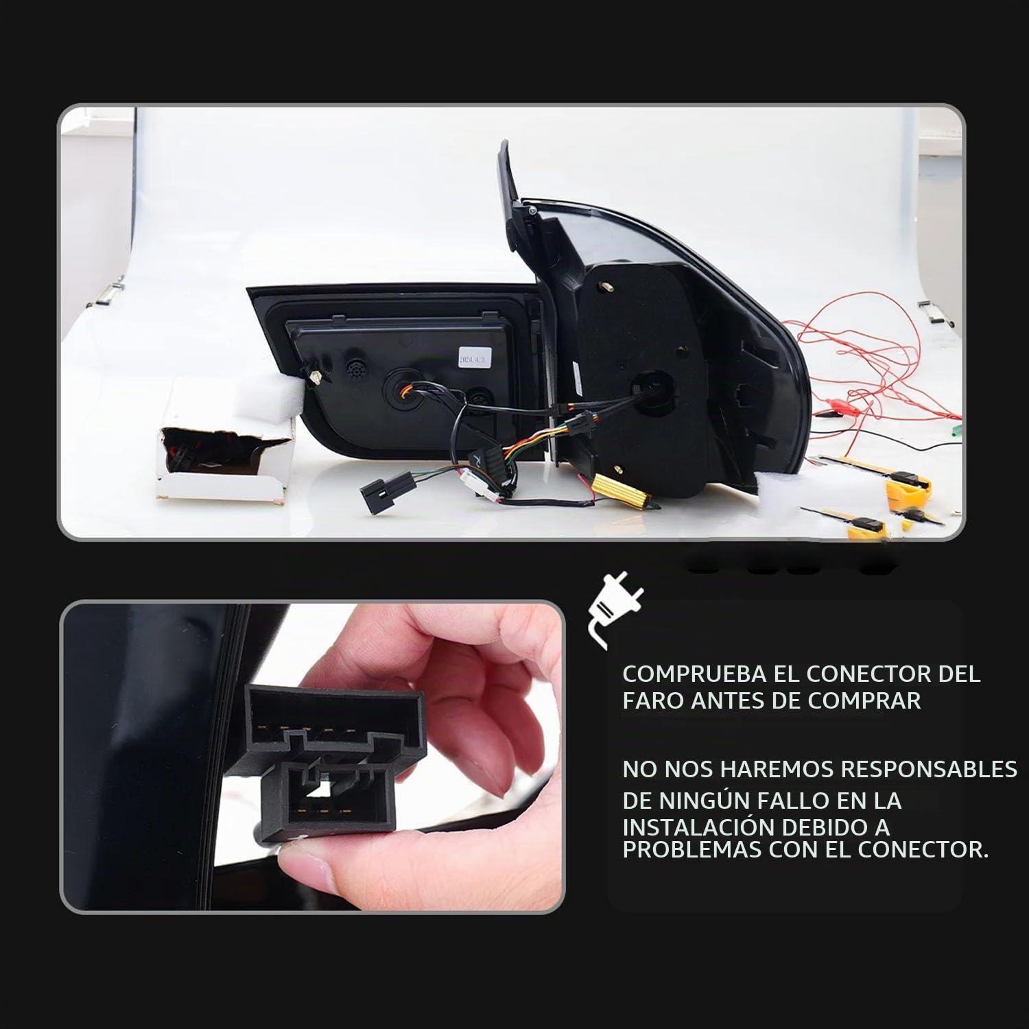 Piloto Trasero para BMW X5 E70 2007 2008 2009 2010 2011 2012 2013,Luz Trasera De Frenos Lámpara Parada Humo Y Transparentes Coche Luces Cola