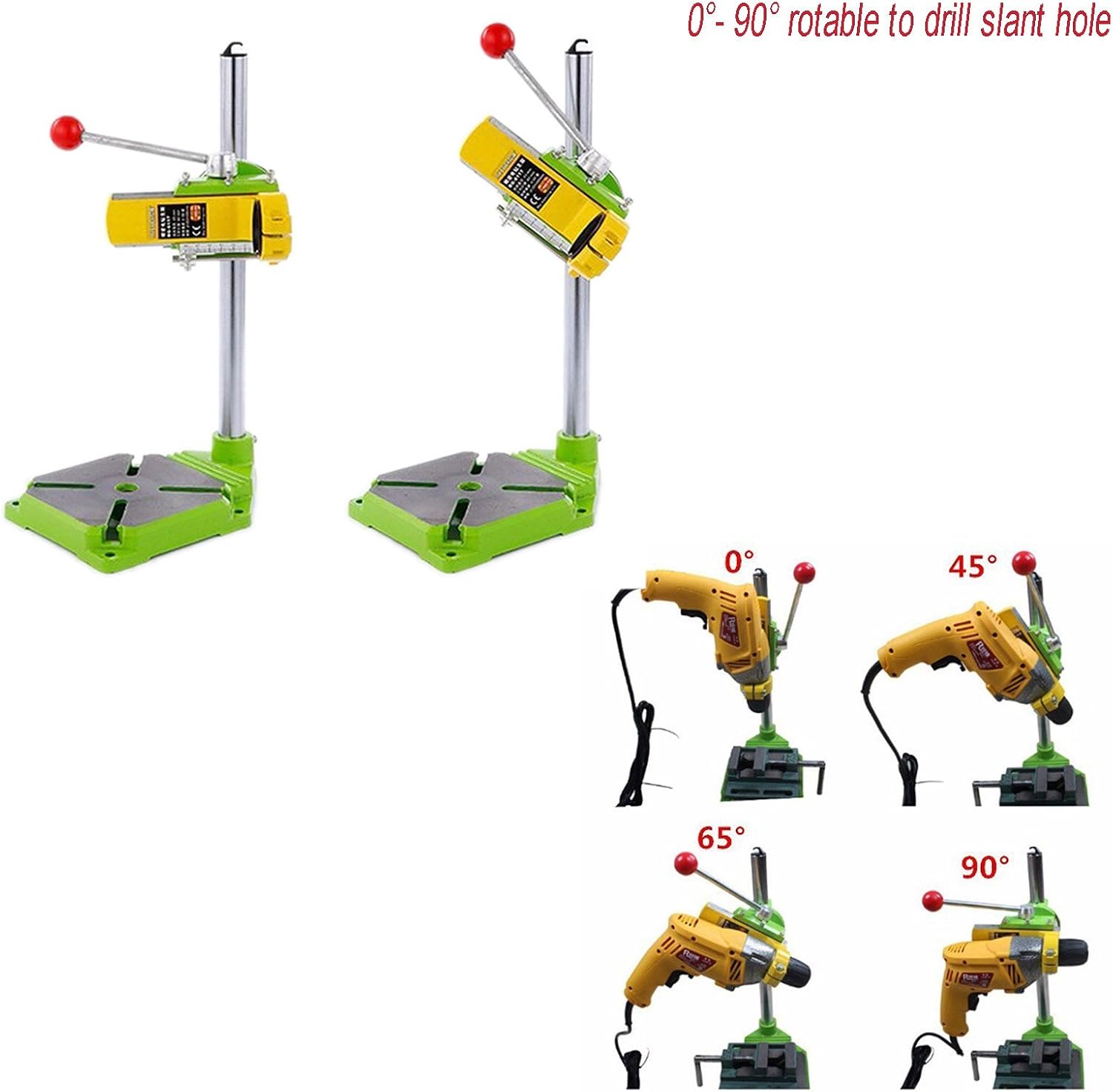 Ogrmar Drilling Collet Drill Press Table for Drill Workbench Repair Tool (BG-6117)