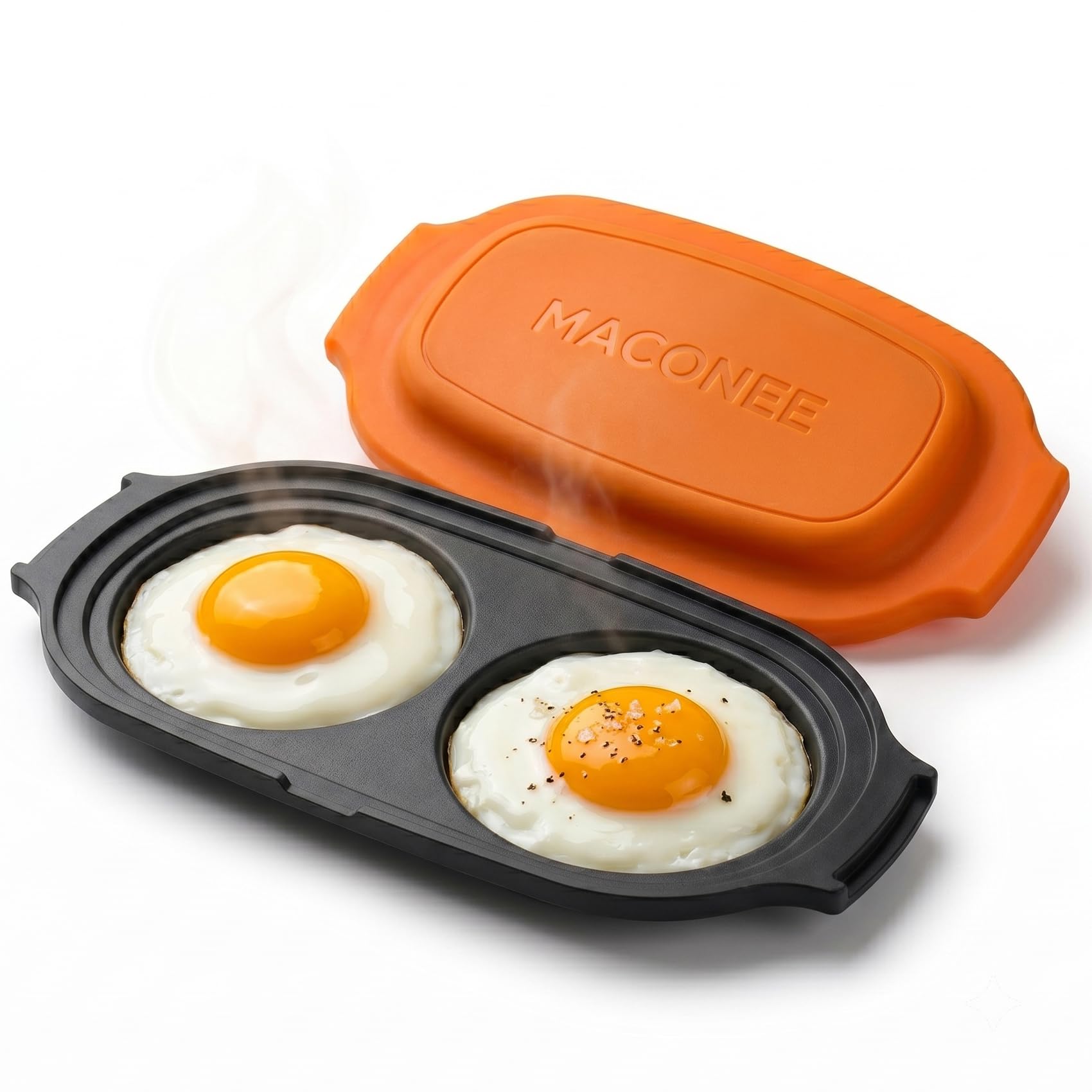 Amazon.com: MACONEE Microwave Egg Fryer | Cooker & Poacher for