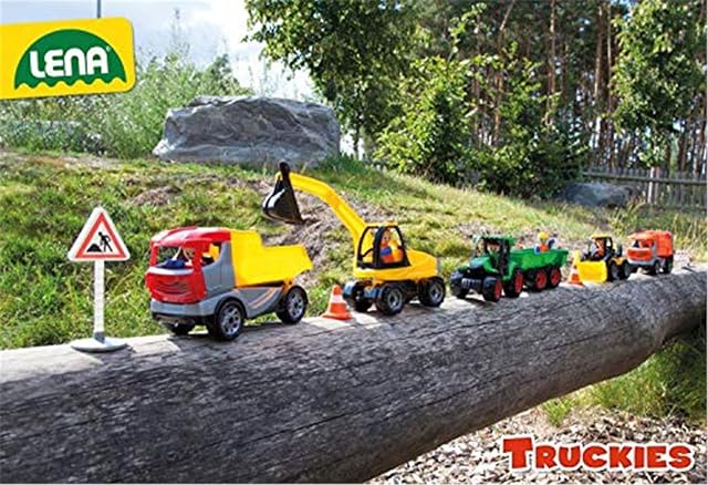Foto 4 de 8 de Lena - Truckies Excavador Juguete por 2+ Años Niños, Amarillo/Negro