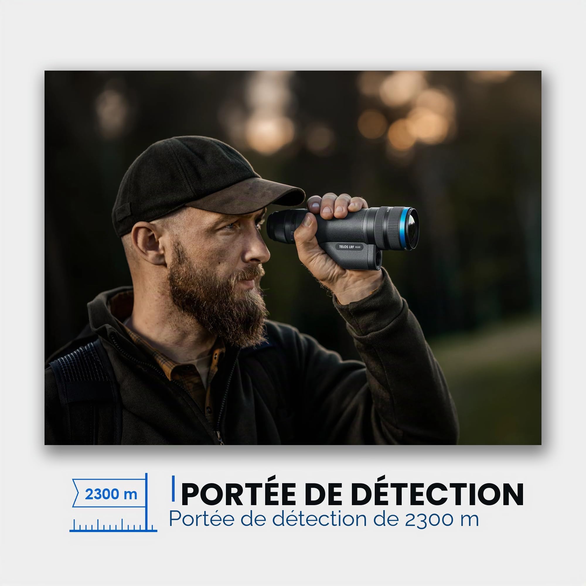 Pulsar Telos LRF Monoculaire d'imagerie Thermique avec télémètre Laser
