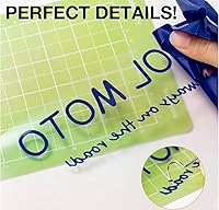 Vista 119 de HTVRONT - Rollos de vinilo termotransferible (HTV) blanco y negro, 12 pulgadas x 15 pies de vinilo de planchado para Cricut & Cameo, para camisas