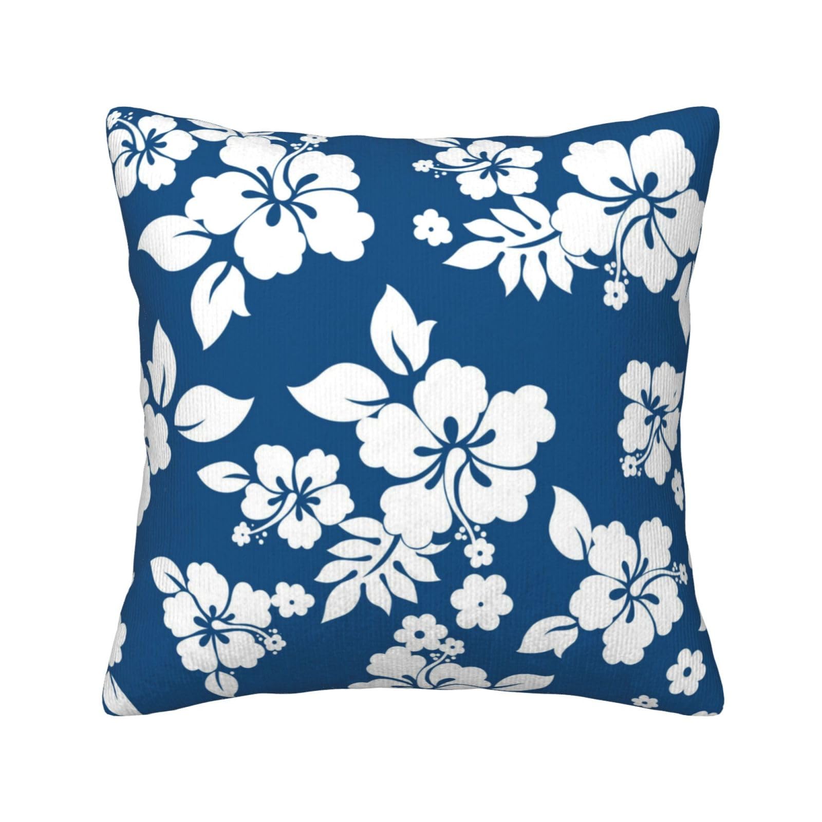 Housses de coussin carrées fleurs hawaïennes TOMPPY pour chambre 40,6 cm