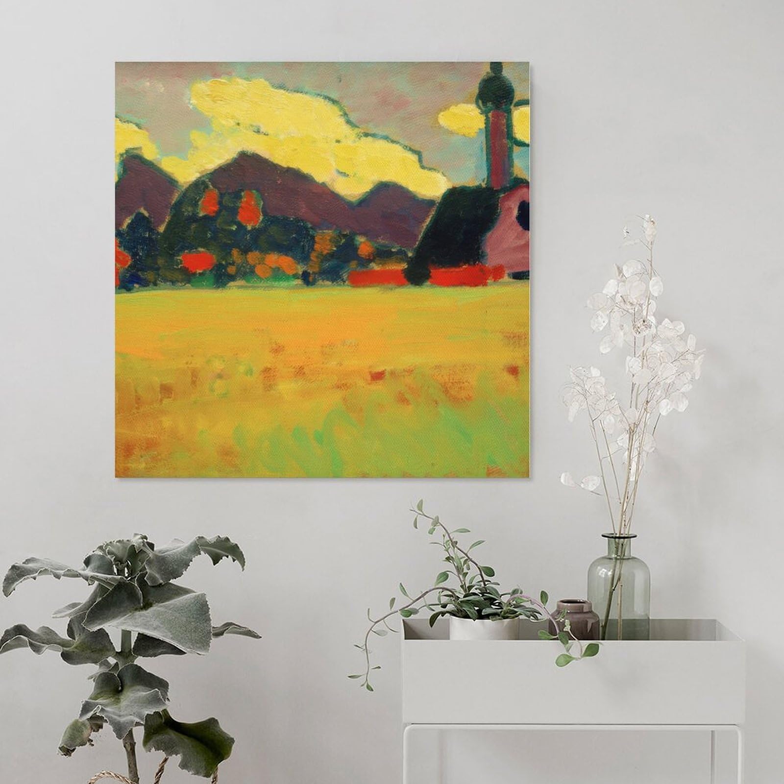 Amazon.com: Alexej Von Jawlensky - Landscape near Murnau Artworks