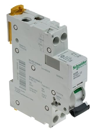 Acti9 iDT40T Circuit Breaker 1P+N 2A C Curve 4500A/6kA