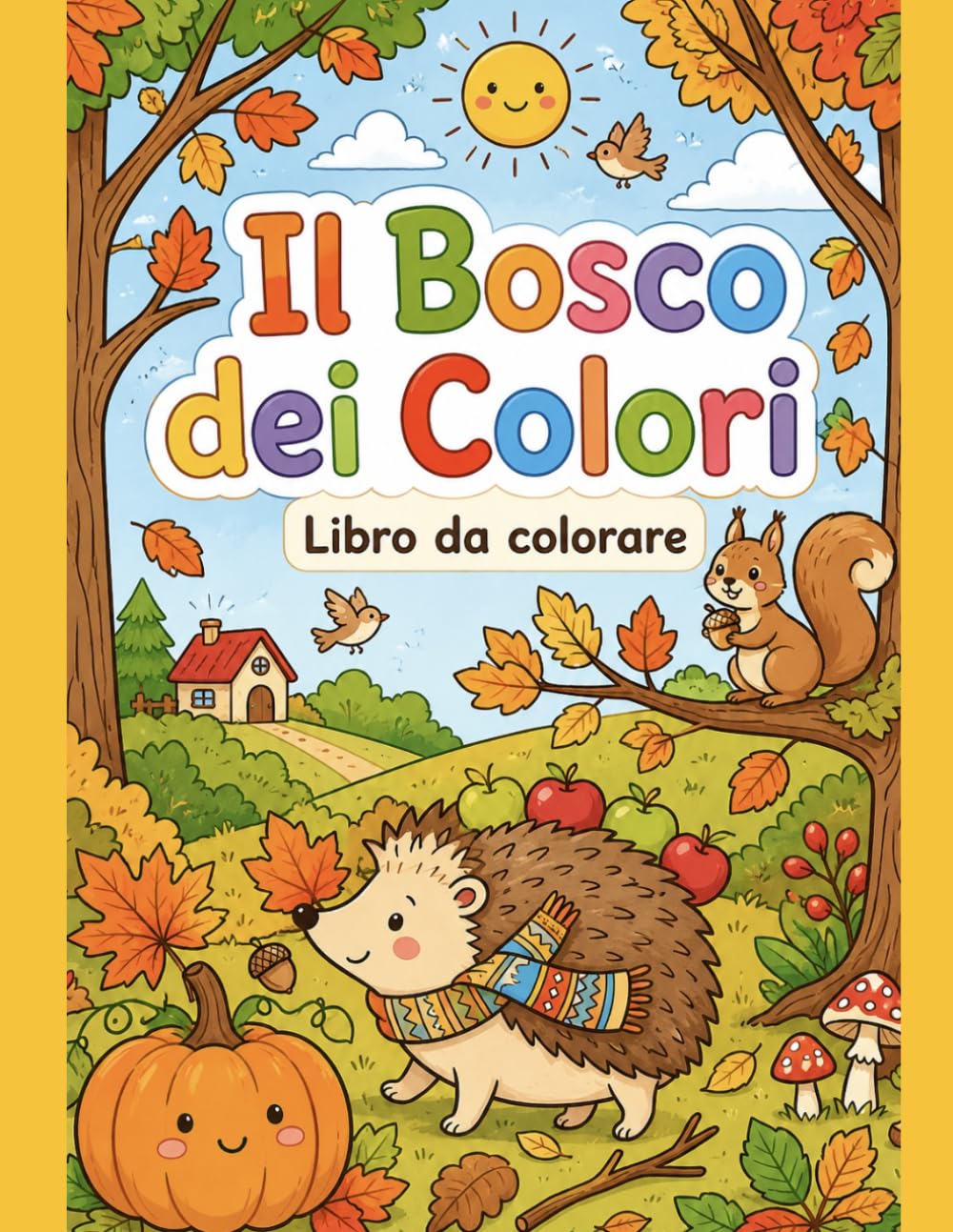 Il Bosco dei Colori: Libro da Colorare