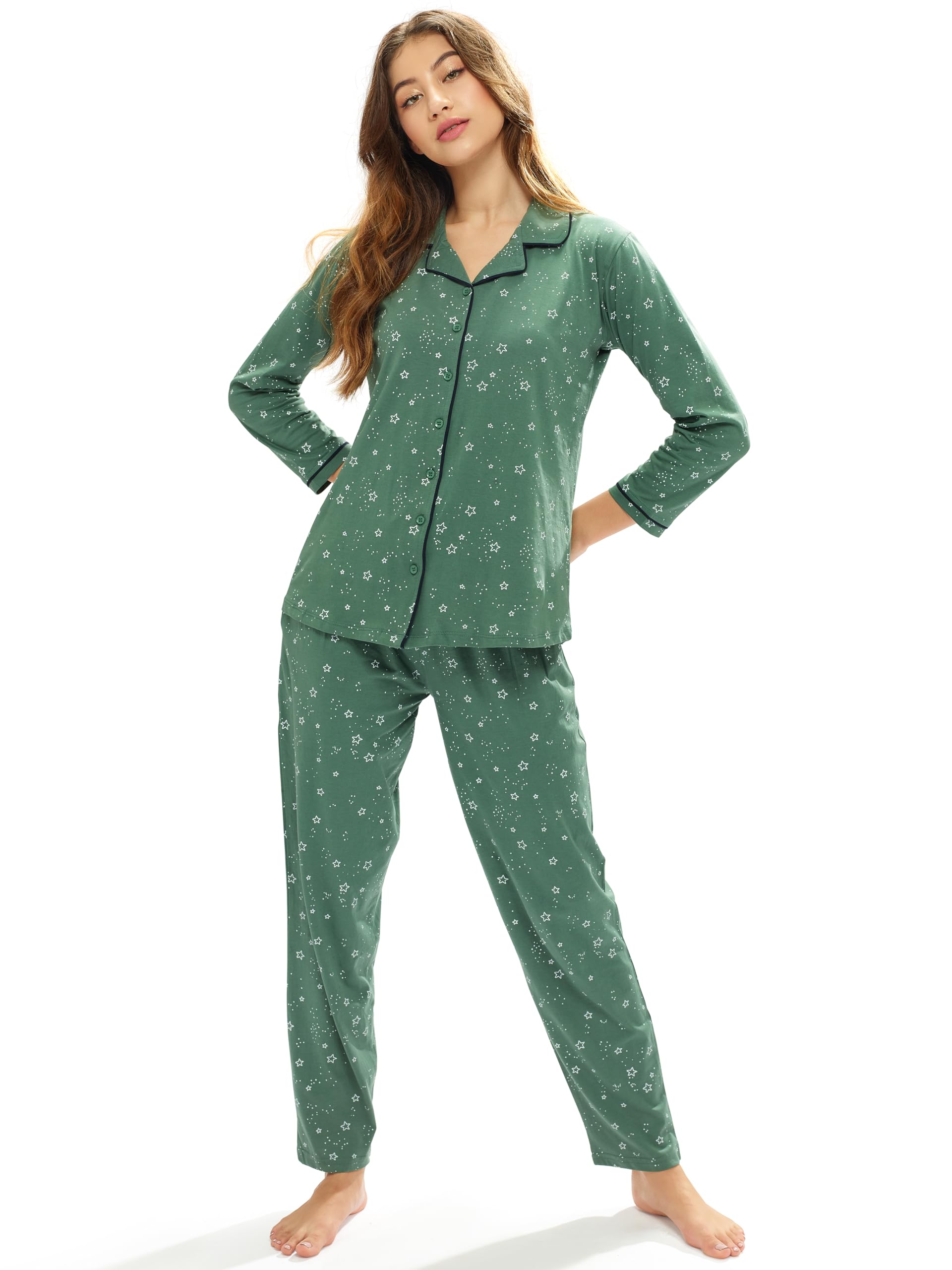 lotik Women's Cotton Night Suit Set-picture-19