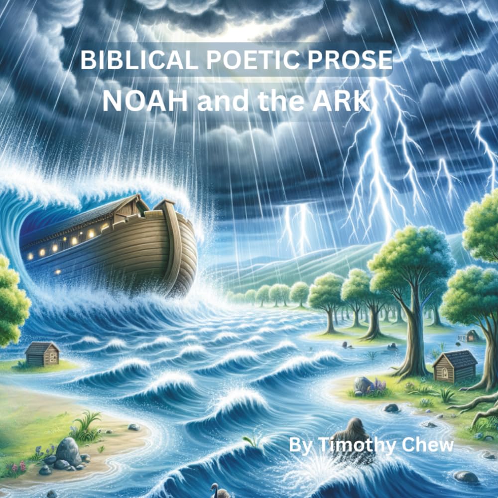 BIBLICAL POETIC PROSE: NOAH and the ARK (The Spoken Light Series: Poetic Retellings of Bible Stories with Full-Color Illustrations)