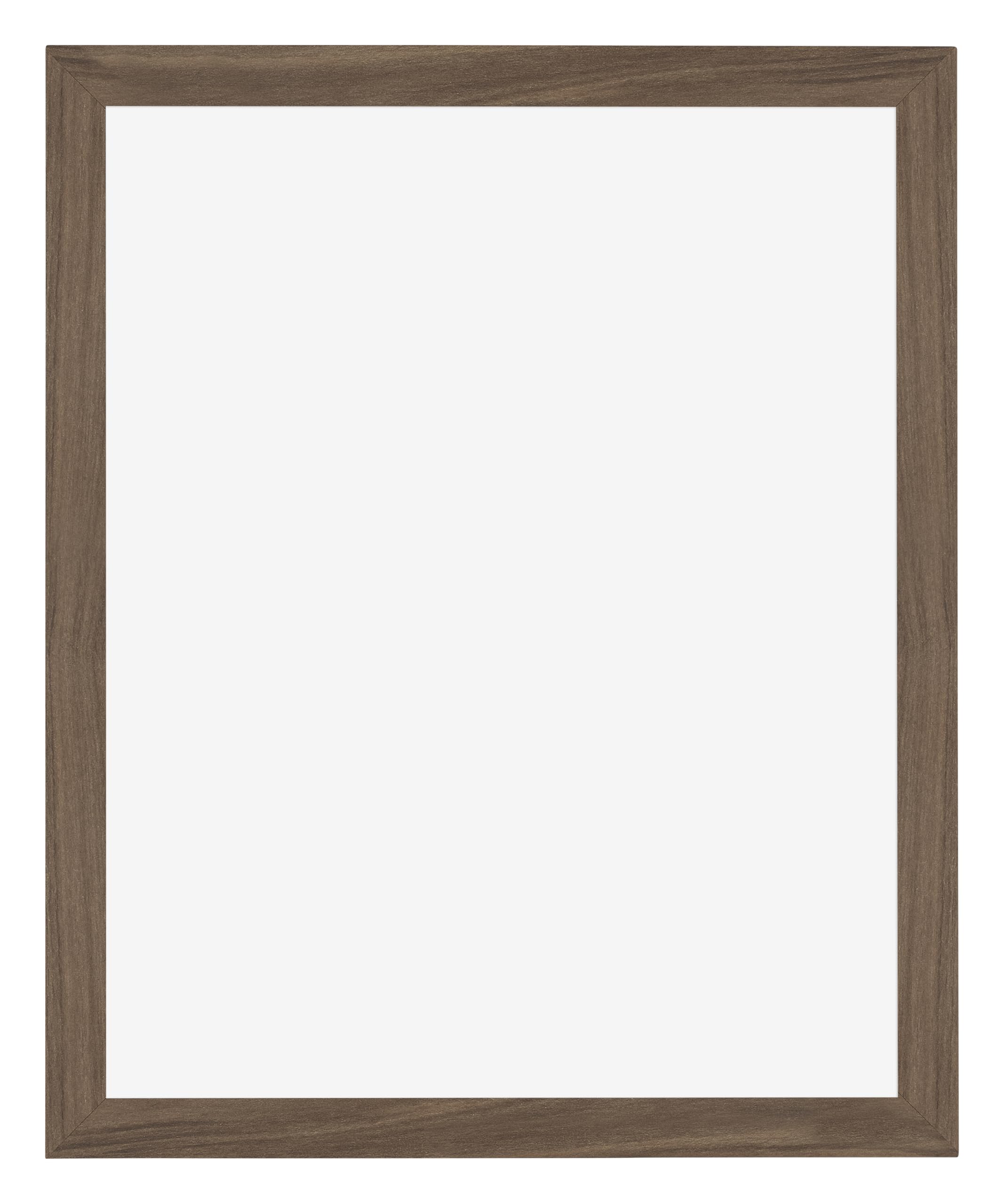 Dutch Frame Factory - Picture frame 35x45 cm - Walnut Dark - MDF Picture frame with Antireflex Acrylic glass - Photo frame 35x45 cm - Marseille