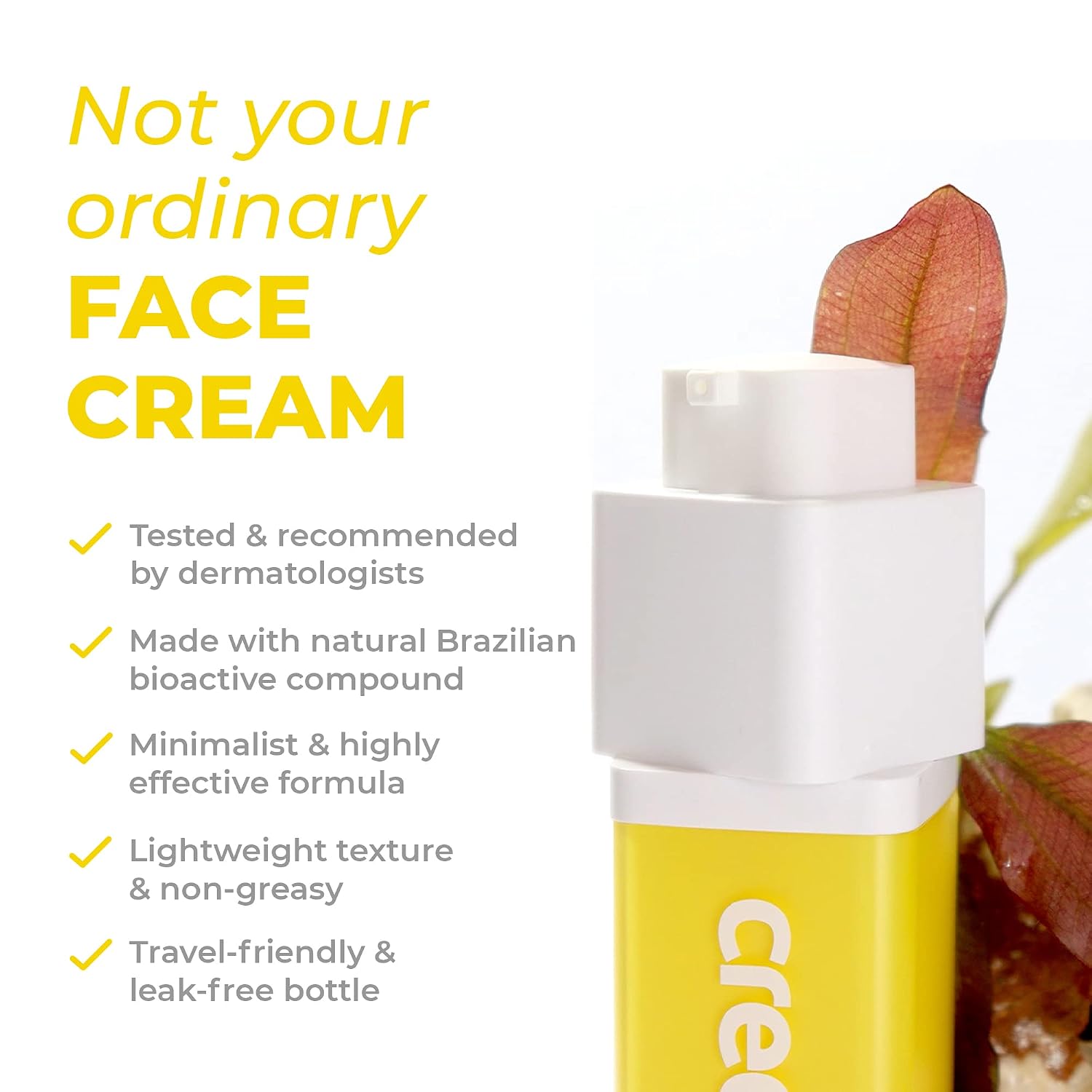 Creamy Skincare Hydrating 5% Serum, Moisturizing Face-Exfoliator with 5%, 5% Niacinamide, and Hypskin, Face Serum for Dry and Dull Skin, Gentle on All Skin Types, 1 fl oz/ 30mL