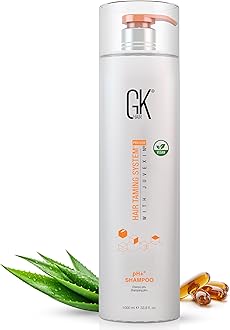 Global Keratin pH+ Pre-Treatment Clarifying Shampoo for Deep Cleansing, Removes Impurities with Aloe Vera, Vitamins and Natural Oils, Wild Orchid Fragrance, 1000 ml