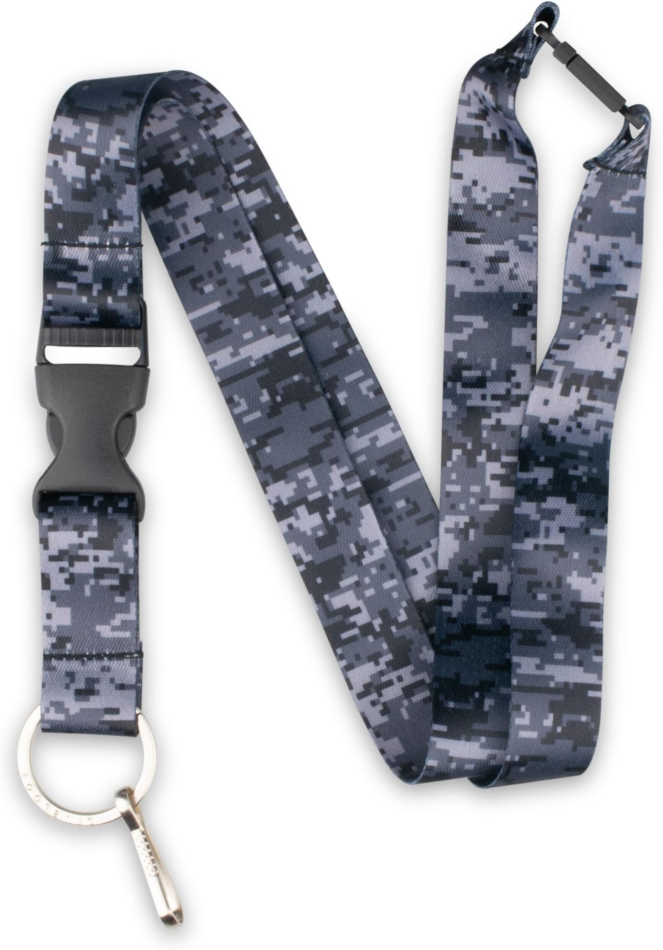 Limeloot Lanyard for Keys, ID Badge, Accessories | Neck Lanyard for Men and Women with Quick Release Buckle and Flat Ring
