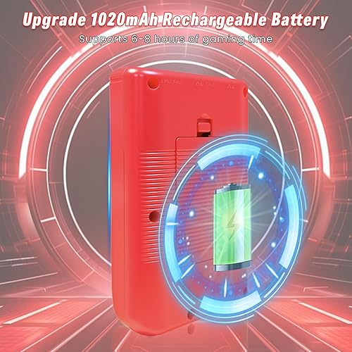 Miniatura 3 de Consola de juegos de mano retro incorporada 400 videojuegos, emulador portátil de mano con pantalla HD de 3.0 pulgadas y batería recargable,