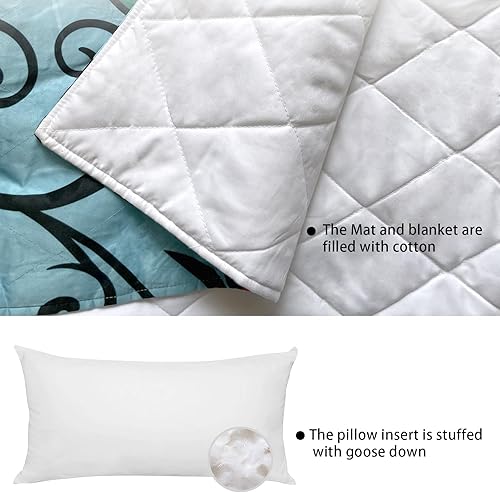 Miniatura 2 de Tapete personalizado para siesta de camión de construcción para niños, saco de dormir con nombre personalizado con almohada extraíble y colcha de