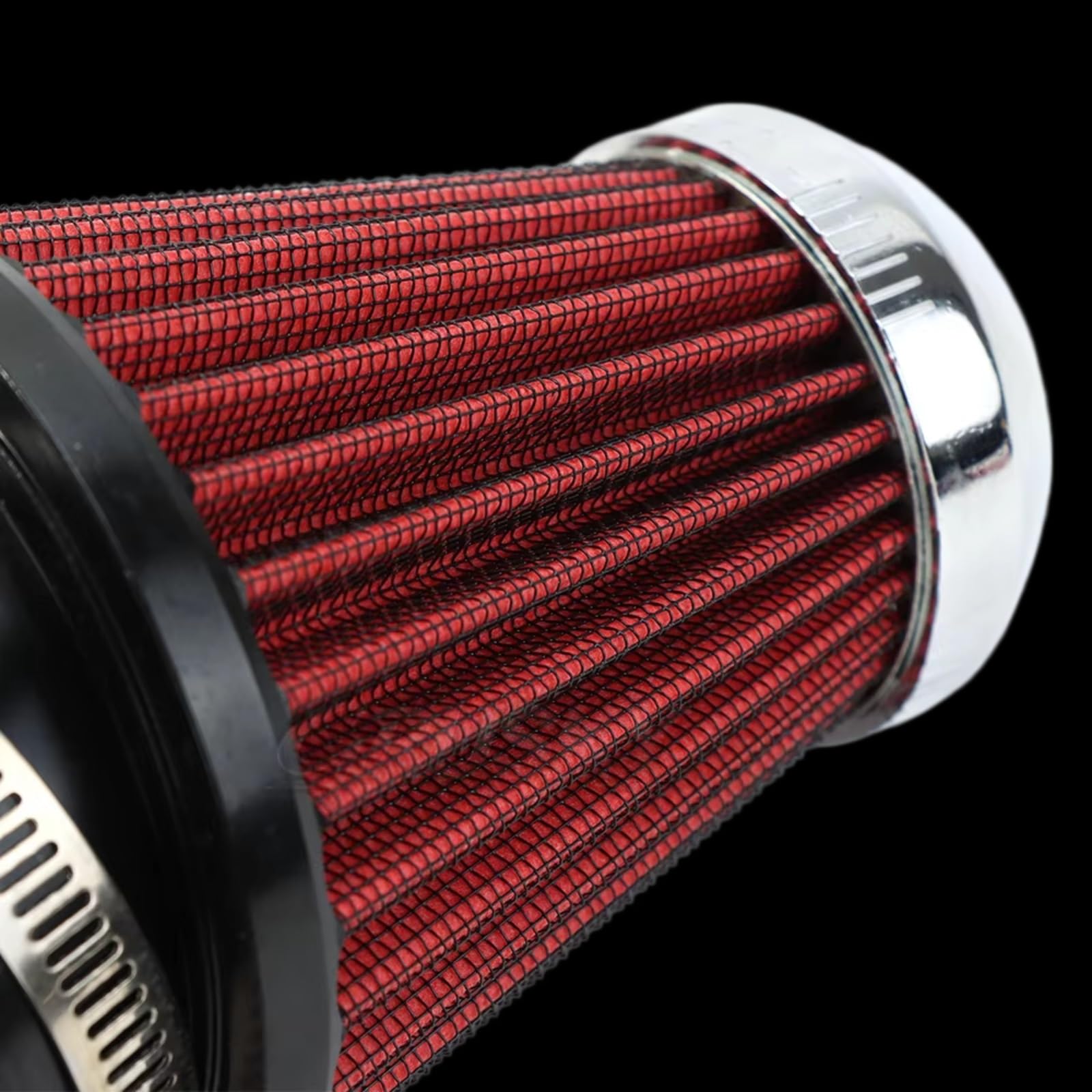 63 Mm 2,5 Pulgadas Universal Filtro Aire Frío Alto Flujo Coche filtro de aire motor