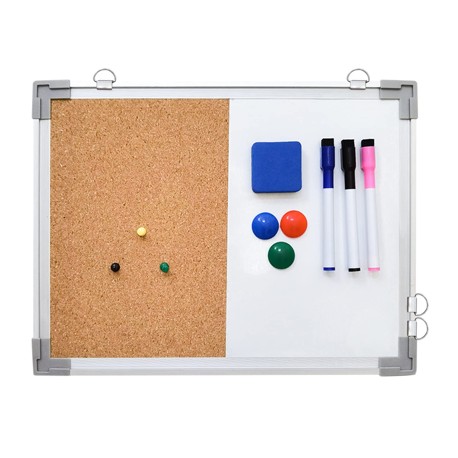 Buy Whiteboard & Cork Board Combo Combination 16 x 12 inches