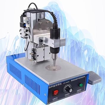 35khz 1200w Pneumatic Ultrasonic Plastic Welder Spot Welding Machine,Portable Plastic Welding Machine with Electronic Peda,Nylon Spot Welding Machine