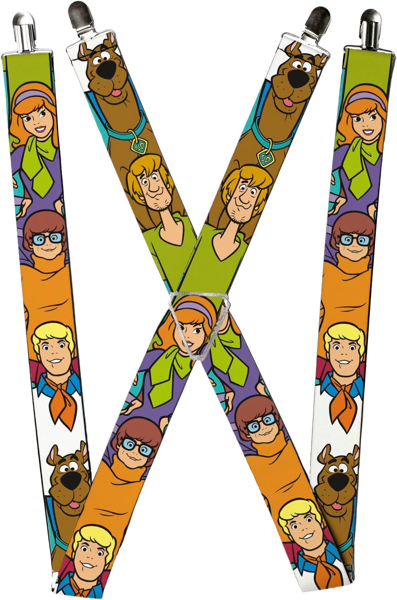 Scooby Doo Suspenders, Scooby Doo 5 Character Poses Stack