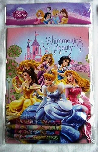 Miniatura 4 de Coloring Book Juego de 12 juegos de princesas y crayones de Disney para niños, bolsas de relleno