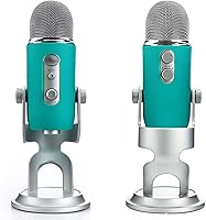 Vista 4 de YOUSHARES Blue Yeti Protector - Funda de silicona de protección completa para micrófono Yeti y Yeti Pro (verde jade)