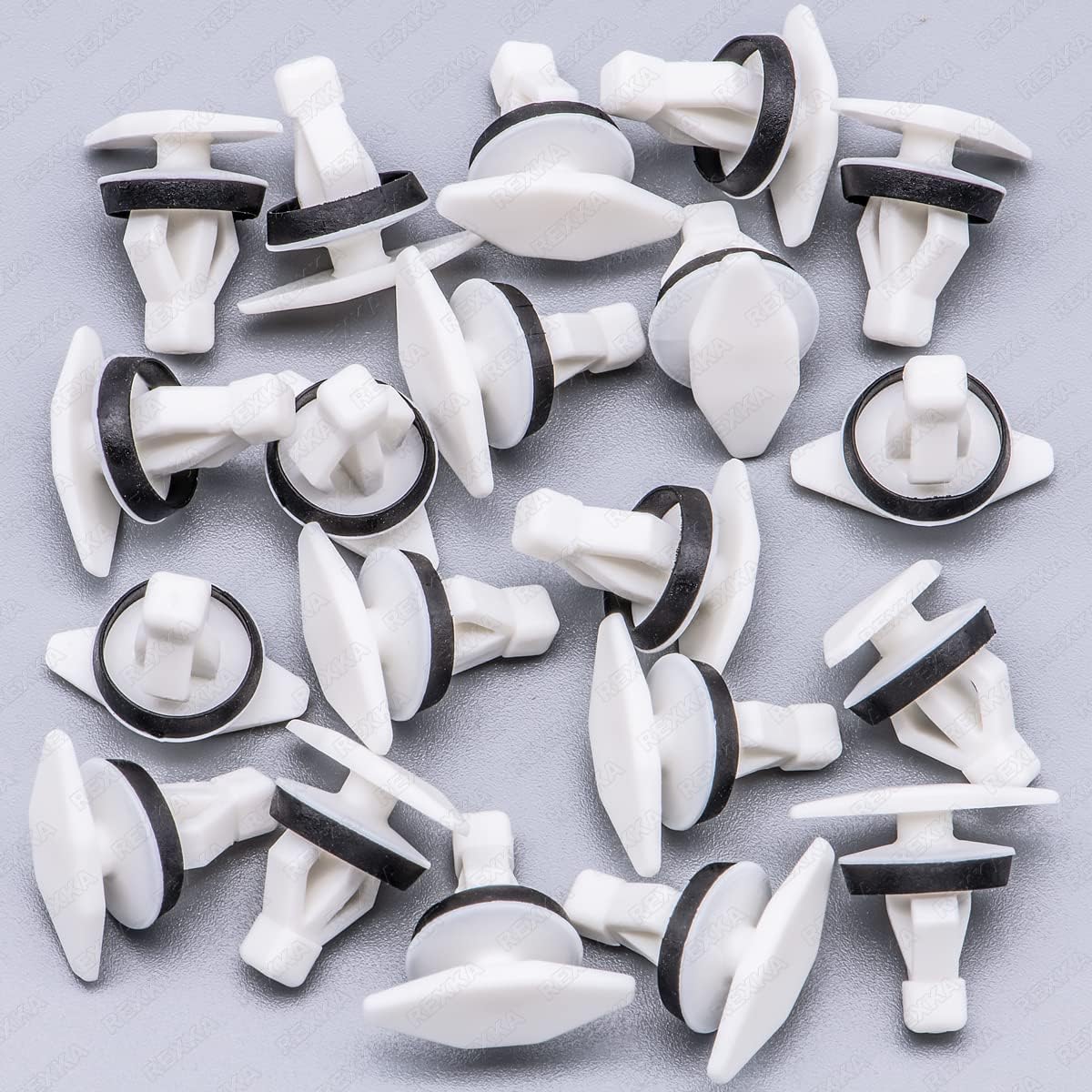 Rexka 20 clips de retención de burlete de puerta A4 para Audi 8E0837485D A4 RS4 S4 B6 B7 8E0-837-485-D