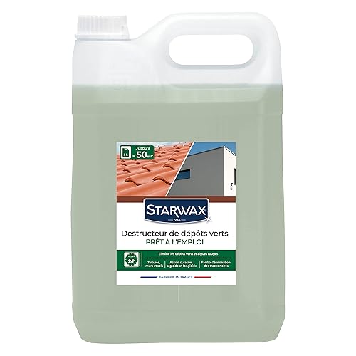 Starwax Destructeur De Dépôts Verts Prêt À L'Emploi - 5L
