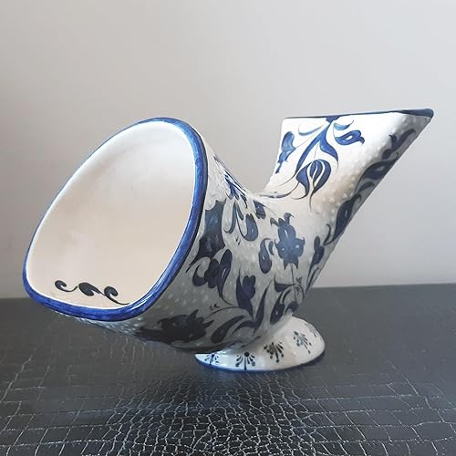 Miniatura 6 de Amplificador de altavoz de cerámica hecho a mano Gramófono Bomba de sonido "Cerasound" Regalo para él Regalo para ella